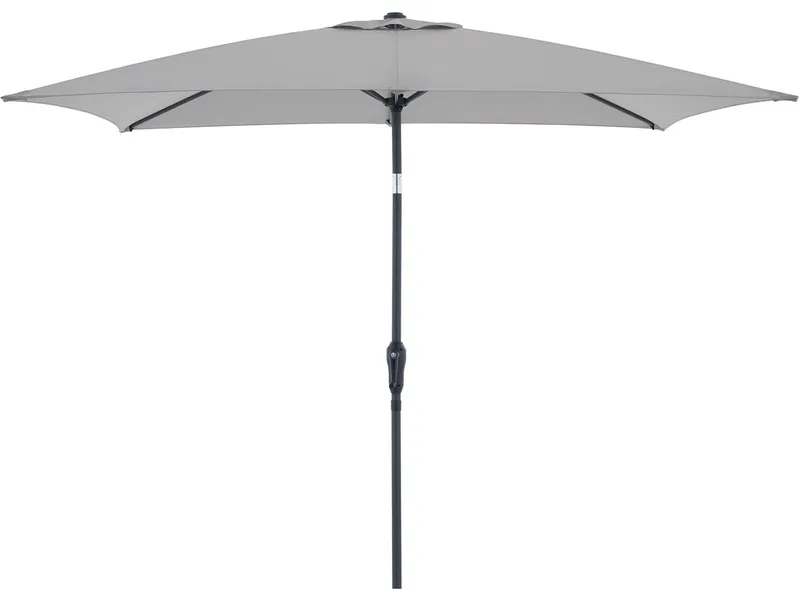 Doppler doppler Sonnenschirm "LIFE" 250 x 200 cm, hellgrau – Produktbild 1 von 1