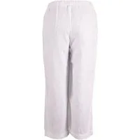 bloomers Damen 6/8 Leinenhose von bloomers, Weiß, – Produktbild 1 von 1