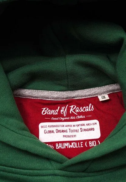 Band of Rascals Band of Rascals Plain Hooded, Dark-green, – Produktbild 4 von 4