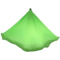 YOGALAXY YOGALAXY® Aerial Yoga Tuch - ohne Zubehör - Premiumqualität in diversen Farben, Grün, – Produktbild 1 von 1