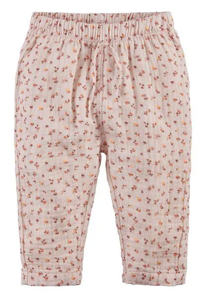 hessnatur hessnatur Musselin Hose Regular aus reiner Bio-Baumwolle, Sonnenapricot, – Produktbild 2 von 3