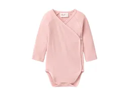 People Wear Organic People Wear Organic Langarm-Wickelbody rip blassrosa 62/68 – Produktbild 1 von 1