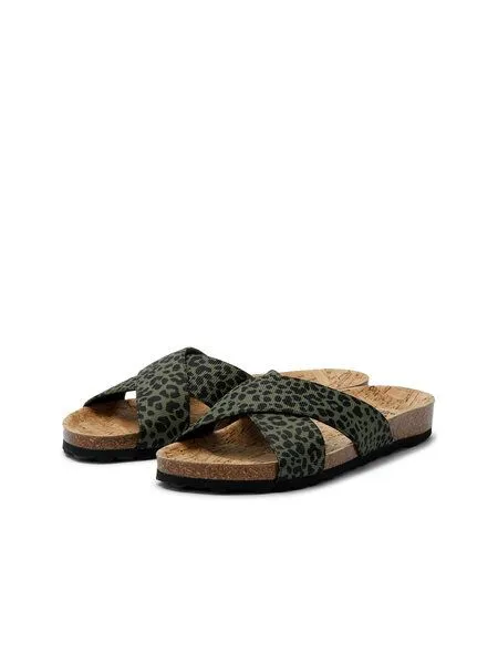 Grand Step Shoes Grand Step Shoes Lilo Sandalen, vegan, Schwarz-oliv, – Produktbild 2 von 4