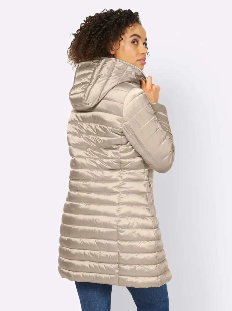 heine Steppjacke, Sesam-elfenbein, – Produktbild 1 von 2