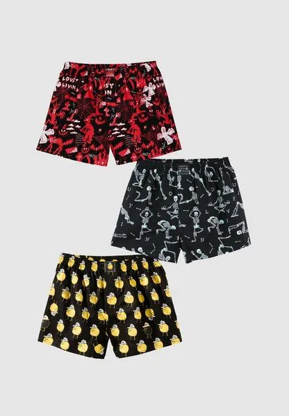 Lousy Livin Lousy Livin Weite Boxershorts 3er Pack NIGHT FALL aus 100% Bio-Baumwolle – Produktbild 1 von 4