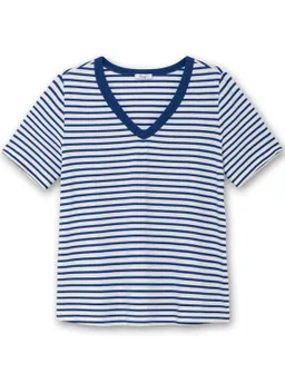 sheego Ringelshirt blaubeere-gestreift – Produktbild 1 von 1