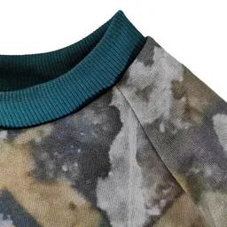 liebewicht liebewicht Pullover aus Bio Sweat grau bunt für Babys und Kinder – Produktbild 1 von 1