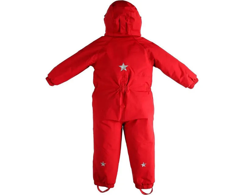 BMS BMS Schneeoverall Babytodd's Softlan Sorona, Rot, – Produktbild 2 von 5