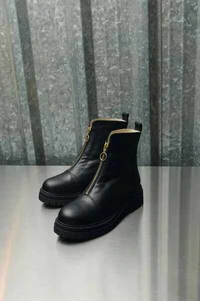 Jutelaune Jutelaune Zip Boots, Schwarz, – Produktbild 2 von 3
