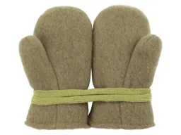 Pure pure by Bauer PURE PURE by Bauer Baby Handschuhe Fäustlinge Bio-Merinowolle Fleece moos Gr. 1 (6-12 Monate) – Produktbild 1 von 1