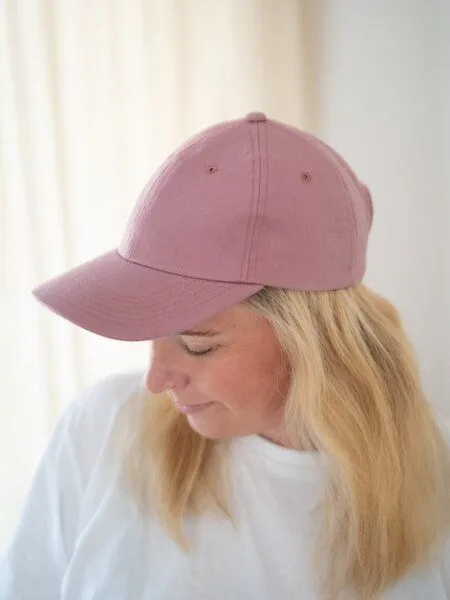 FUXBAU FUXBAU Dad Cap, Hellrot, – Produktbild 3 von 4
