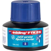 Edding Edding Nachfülltinte "FTK 25" für Flipchartmarker, 25 ml, Blau, – Produktbild 3 von 3