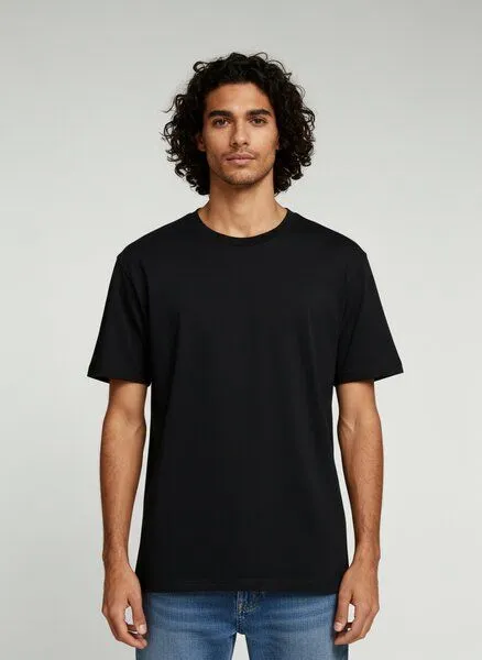 UNIPOLAR UNIPOLAR Basic T-Shirt Modell: Crafton, Black, – Produktbild 1 von 2