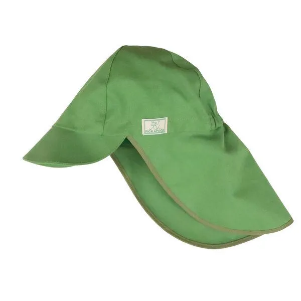 Pickapooh Pickapooh Kinder Mütze Sonnenhut mit UV-Schutz Bio Baumwolle, Green tea, – Produktbild 1 von 1