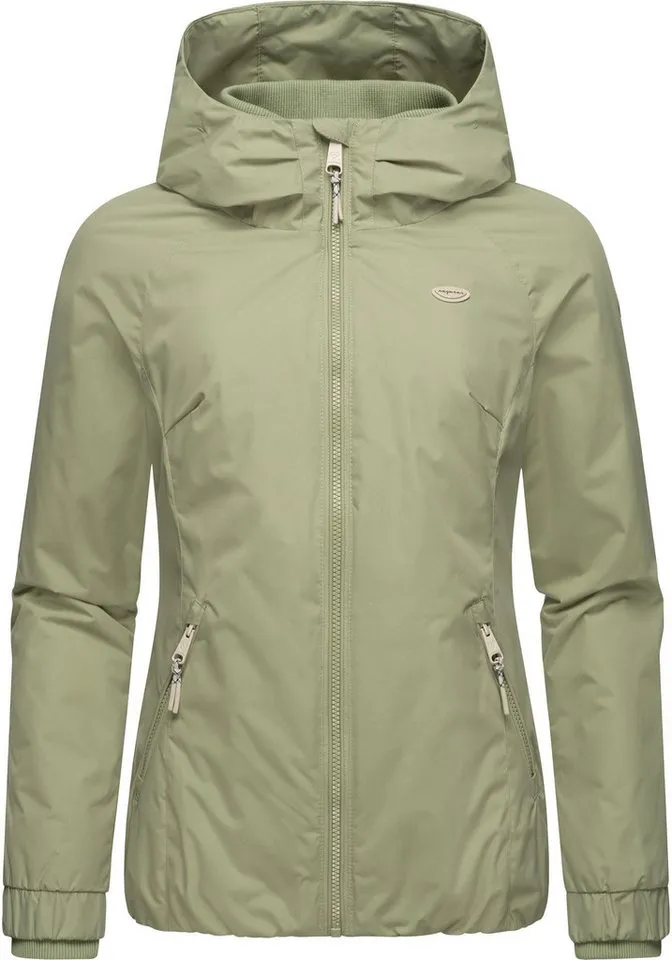 ragwear ragwear Winterjacke Dizzie Warm Wasserdichte Damen Jacke mit Kapuze, Grün, – Produktbild 2 von 5