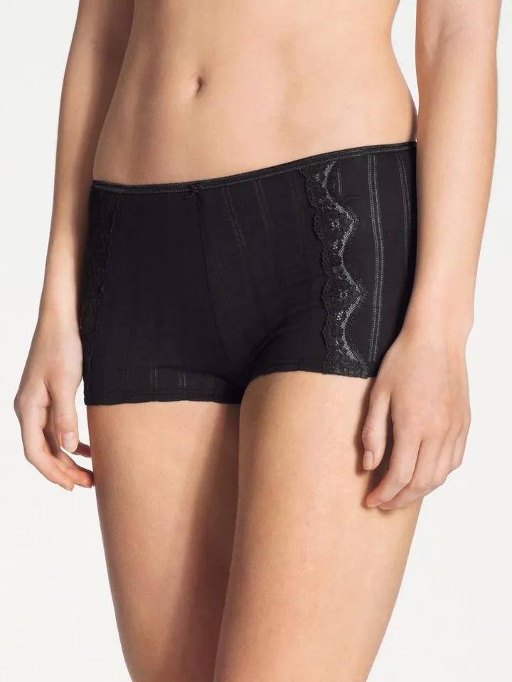 CALIDA CALIDA High-Waist-Panty Etude Toujours Damen (1-St) weich, High-Waist und mit Spitze, Schwarz, – Produktbild 2 von 5