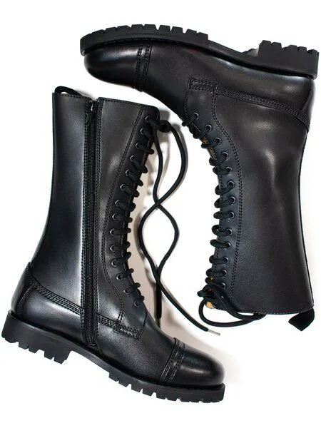Will's Vegan Shop Will's Vegan Shop Goodyear Welt 14 Eye Stiefel Damen – Produktbild 1 von 1