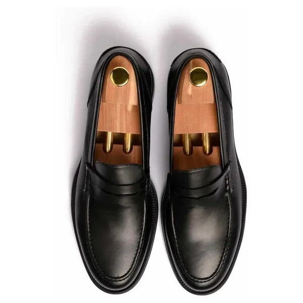 Solari Milano Solari Milano Veganer Penny Loafer, Black, – Produktbild 2 von 4