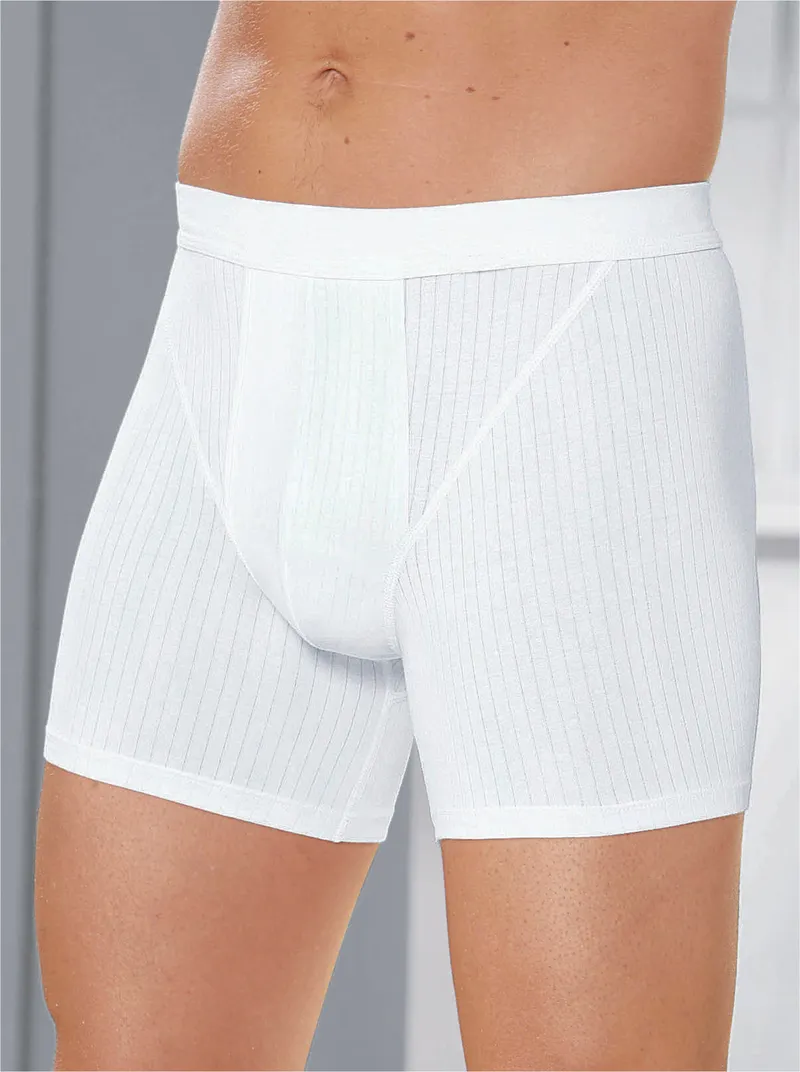 Schiesser Unterhose weiß, Weiß, – Produktbild 2 von 3