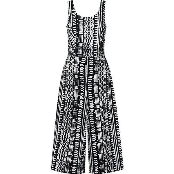 Global Mamas Global Mamas Bio Jumpsuit - Pathways, Pathways (schwarz), – Produktbild 1 von 4