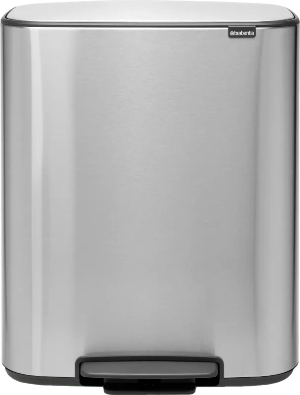 Brabantia Brabantia Bo Treteimer 60L Matt Steel Fingerprint Proof – Produktbild 1 von 1