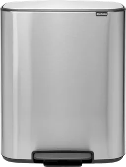 Brabantia Brabantia Bo Treteimer 60L Matt Steel Fingerprint Proof – Produktbild 1 von 1