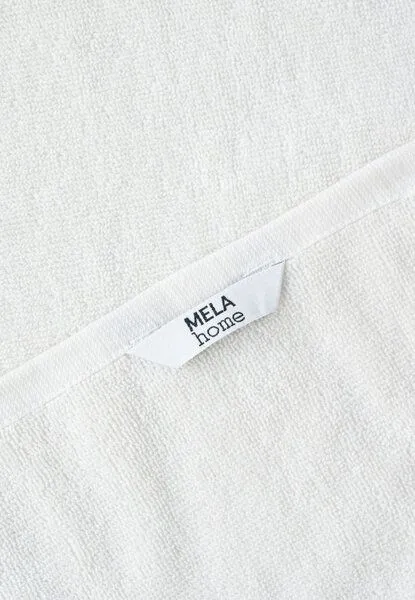 MELA MELA Handtuch Style TANVI aus 100% Bio-Baumwolle, Naturweiss, – Produktbild 3 von 4