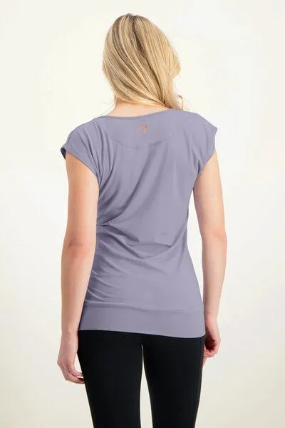 Urban Goddess Urban Goddess Lockeres Asana-Yoga-Shirt, Lilac (lila), – Produktbild 3 von 4