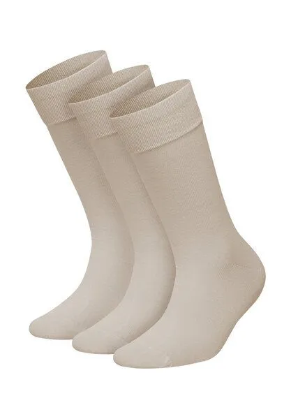 DillySocks DillySocks Socken „One Color Smooth“, Smooth sand, – Produktbild 2 von 4
