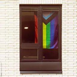 roots of compassion roots of compassion Fahne Progress Pride - Regenbogenfahne, Flagge, LGBTQA, queer – Produktbild 1 von 1