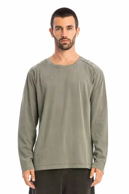 RAVENS VIEW IBIZA RAVENS VIEW IBIZA Herren vegan T-Shirt Terra Ls Dust Olive – Produktbild 1 von 1