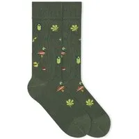 von Jungfeld VON JUNGFELD Bio-Socken 'Pond', pine green, Gr. 39/42 – Produktbild 1 von 1