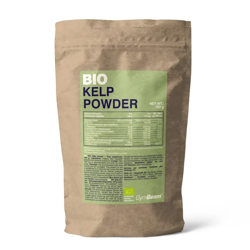 GymBeam Food GymBeam BIO Kelp (Meeresalgen) 100 g – Produktbild 1 von 1