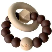 leo et lea Hexa Baby Teether von leo et lea (Beissring, Greifring), Toffee, – Produktbild 1 von 1