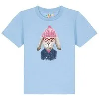 watabout kids watabout.kids T-Shirt Kinder Hase, Blue soul, – Produktbild 1 von 1