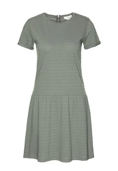 ARMEDANGELS ARMEDANGELS SOFIA - Damen Jerseykleid aus Bio-Baumwolle, Khaki, – Produktbild 4 von 4