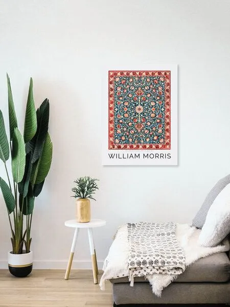 Photocircle Photocircle Poster / Leinwandbild - Carpet Pattern von William Morris – Produktbild 4 von 4