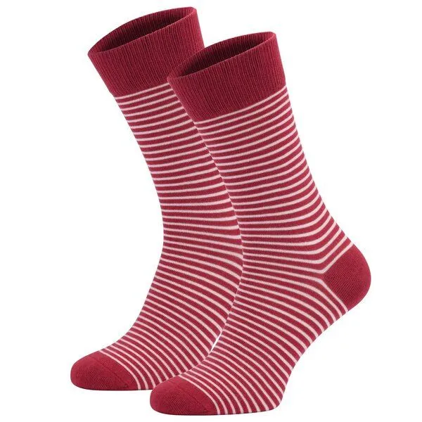 Opi and Max Opi and Max Ringelsocken für Damen (3er-Pack), Rot, – Produktbild 1 von 2