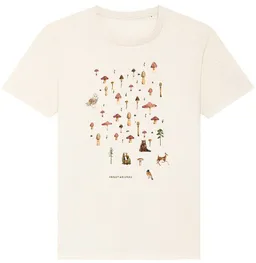 Kultgut Kultgut NEW Upcycling Generation- Artdesign - Bioshirt / Forest Whispers – Produktbild 1 von 1