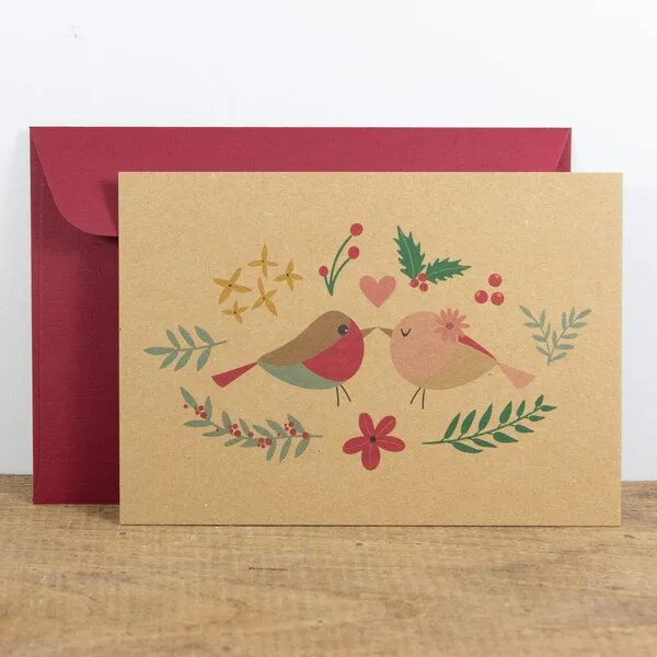 Bow & Hummingbird Bow & Hummingbird Postkarte Bird Love – Produktbild 6 von 6
