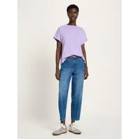 LANIUS LANIUS Tapered Jeans (GOTS) aus Bio-Baumwolle, Mid blue denim, – Produktbild 2 von 6