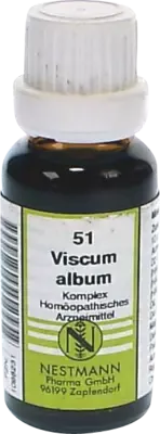 Nestmann Pharma VISCUM ALBUM KOMPLEX Nr.51 Dilution 20 ml Dilution – Produktbild 1 von 1