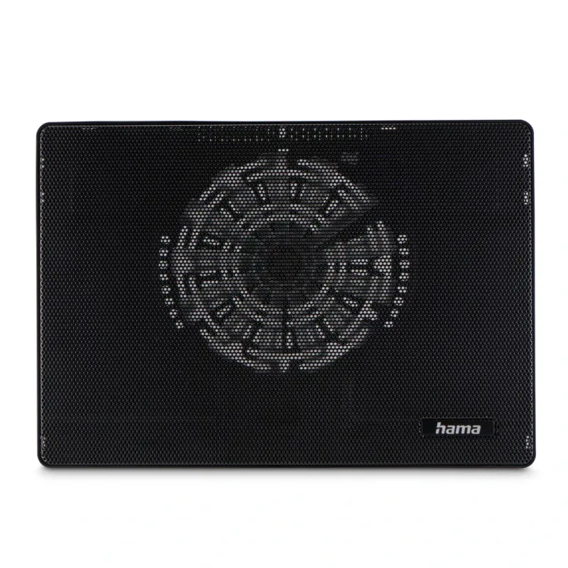 Hama Hama "Laptop-Kühler ""Slim"", ultraflach, leise, leicht, bis 40 cm (15,6""), Schwarz (00126808)" – Produktbild 2 von 5