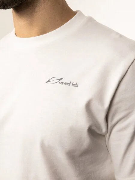 saved lab saved lab SL-229 Tee White – Produktbild 4 von 4
