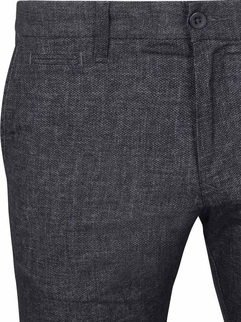 MAC Mac Hose Lennox Melange Navy - Größe W 34 - L 34, Dunkelblau, – Produktbild 3 von 5