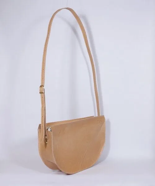 monday market monday market Ledertasche Frieda, Hellbraun, – Produktbild 3 von 4
