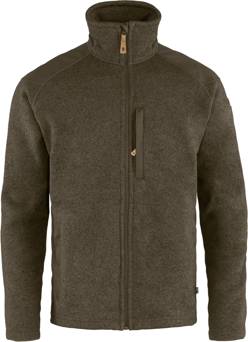 Fjällräven Fjällräven Buck Herren Fleecejacke dunkelbraun XL - Herrenjacken, Dunkelbraun, – Produktbild 1 von 2