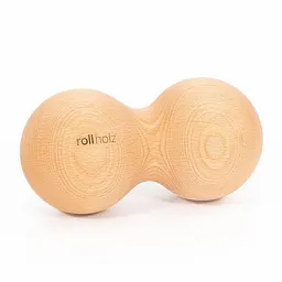 rollholz rollholz Doppelkugel XL - Faszientraining und Eigenmassage – Produktbild 1 von 1