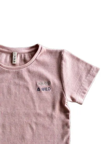 PETER JO PETER JO T-Shirt Louise aus Bio-Baumwolle, Rosa, – Produktbild 2 von 4