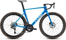 We Cycle Cube Litening AIR C:68X Race Carbon Rennrad bluetwister/prizm 2027 58 cm (184-188 cm) | Fahrräder – Produktbild 1 von 1
